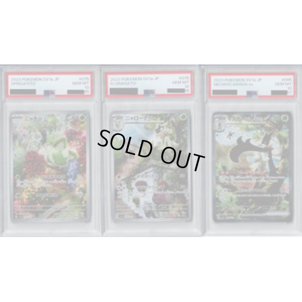 画像1: 【PSA10】3連番セット　ニャオハ＆ニャローテ＆マスカーニャ SA＆SAR【2号店併売中/店頭で状態確認可能！】