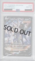 【PSA10】ブラッキーV(244/184 CSR)【2号店併売中/店頭で状態確認可能！】