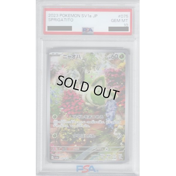 画像1: 【PSA10】ニャオハ(075/073 AR)【2号店併売中/店頭で状態確認可能！】