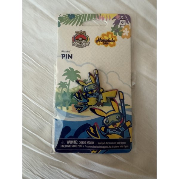 画像1: WCS2024 ホノルル　PIN ハワイピカチュウ【2号店でも販売中】