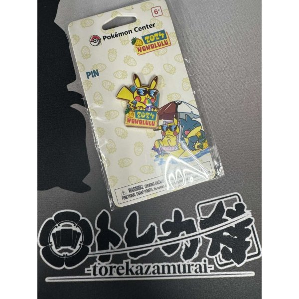 画像1: WCS2024 ホノルル　PIN　サングラスをかけたピカチュウ【2号店でも販売中】